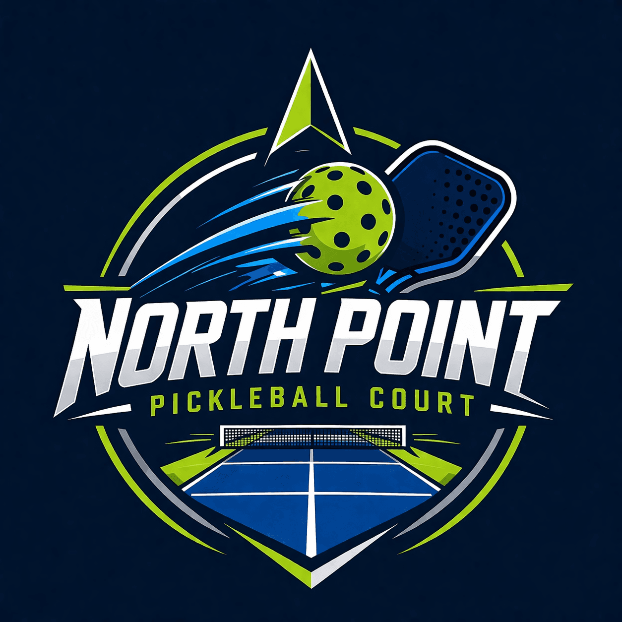 North Point Pickleball Court header
