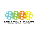 DISTRICT FOUR PICKLEBALL COURT logo
