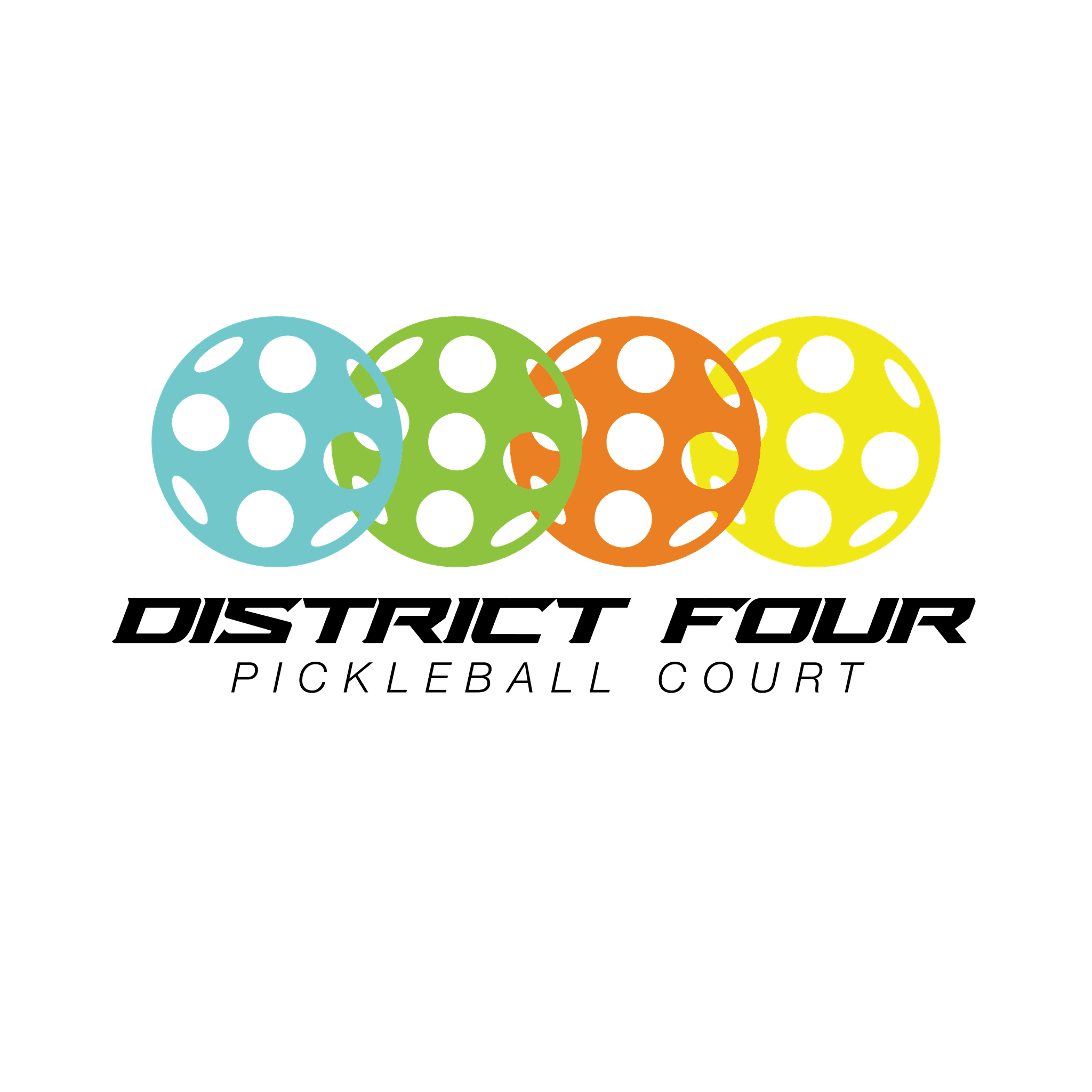DISTRICT FOUR PICKLEBALL COURT header