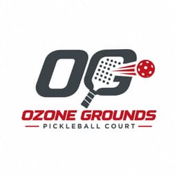 Ozone Grounds Pickleball Court logo